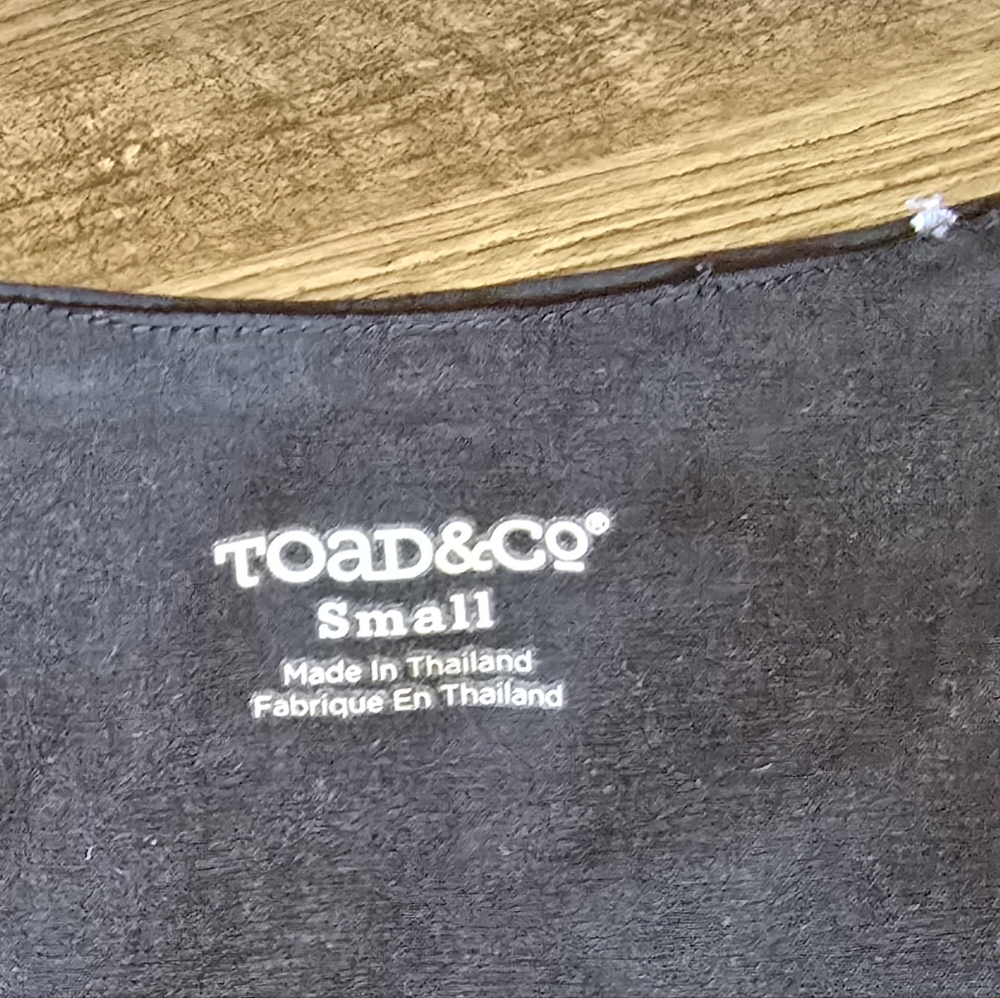 Toad & Co Mallorca Dress Black Breezy Hidden Pocket Lettuce Hem Tank Dress Small - Picture 8 of 10